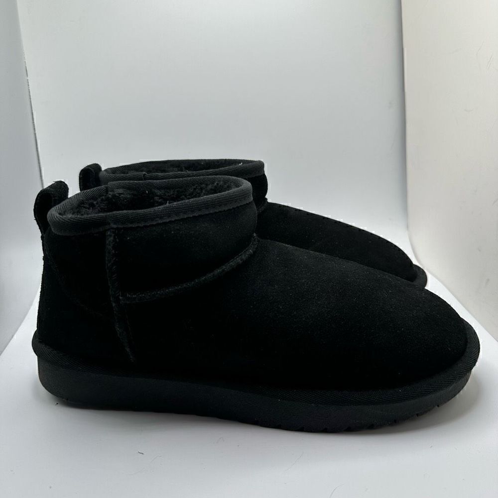 CUSHIONAIRE Women's pull on boot 8 BLACK